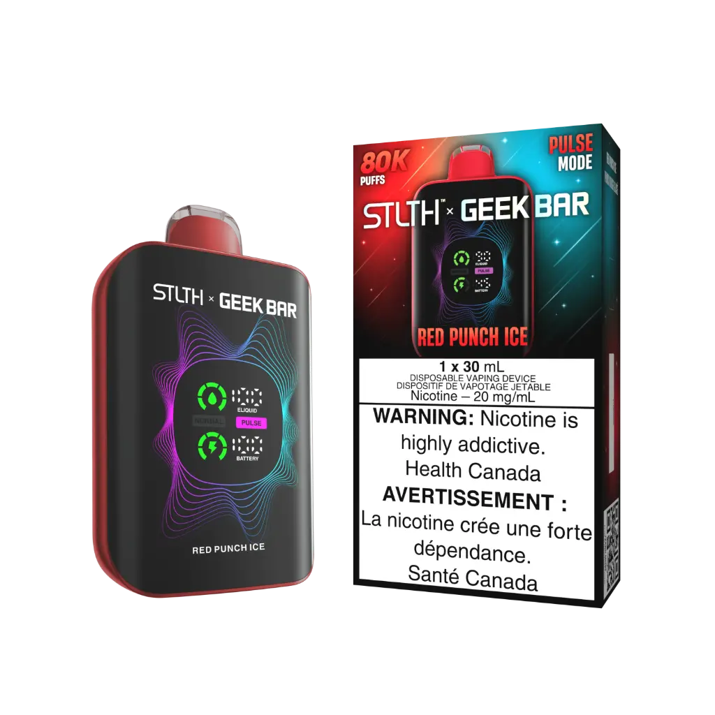 STLTH X GEEKBAR 80K (30ML) - RED PUNCH ICE
