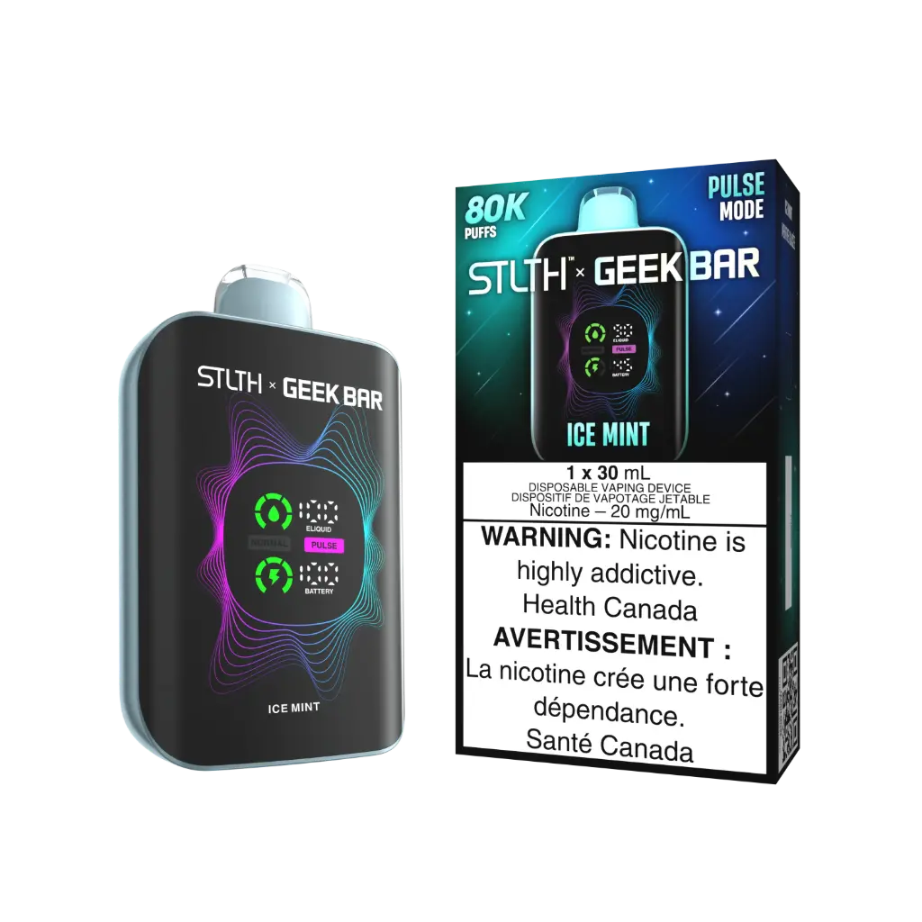 STLTH X GEEKBAR 80K (30ML) - ICE MINT
