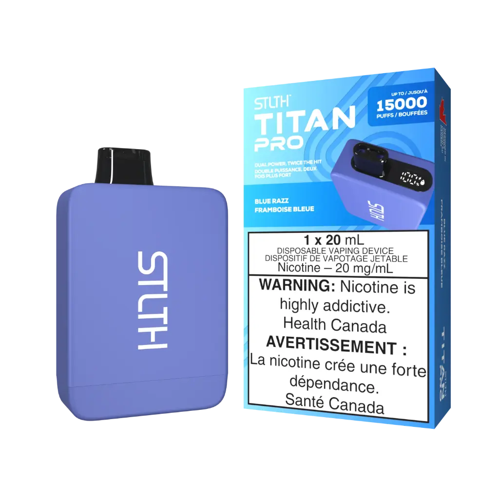STLTH TITEN MAX 50K (30ML) - BLUE RAZZ