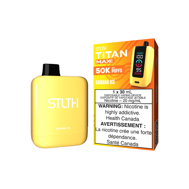 STLTH TITEN MAX 50K (30ML) - BANANA ICE