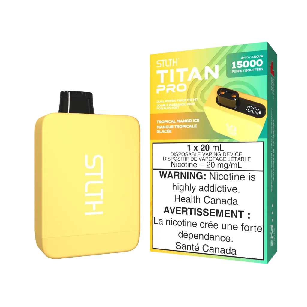 STLTH TITEN MAX 50K (30ML) - TROPICAL MANGO ICE