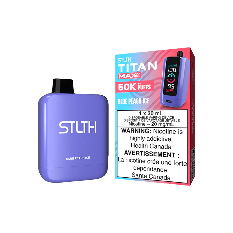 STLTH TITEN MAX 50K (30ML) - BLUE PEACH ICE