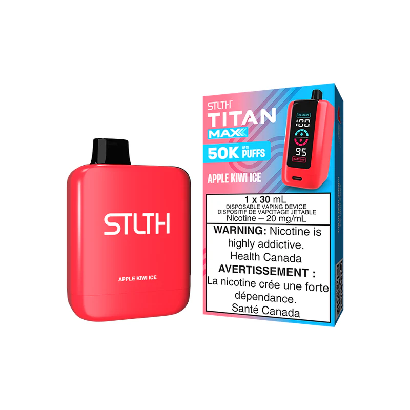 STLTH TITEN MAX 50K (30ML) - APPLE KIWI ICE
