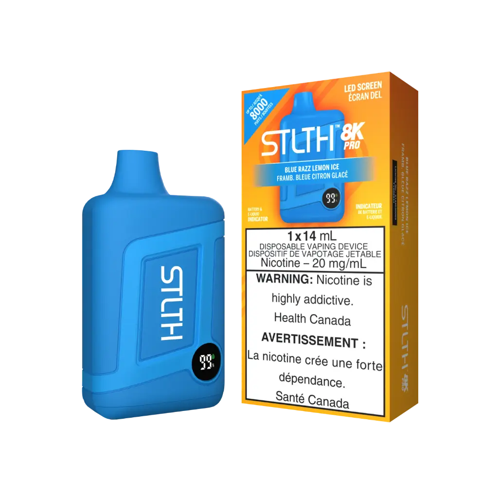 STLTH 8K PRO (14ML) - BLUE RAZZ LEMON ICE