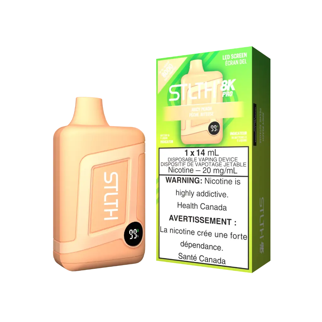 STLTH 8K PRO (14ML) - JUICY PEACH