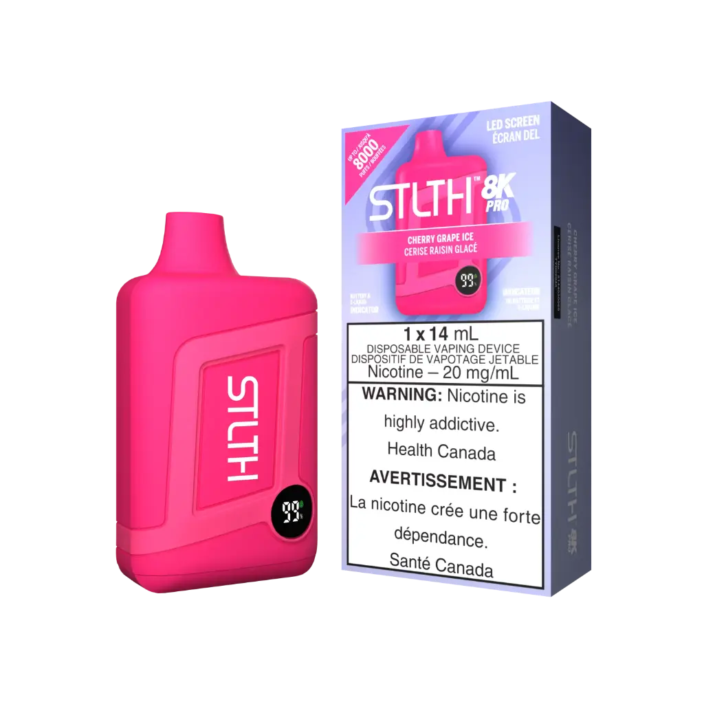 STLTH 8K PRO (14ML) - CHERRY GRAPE ICE
