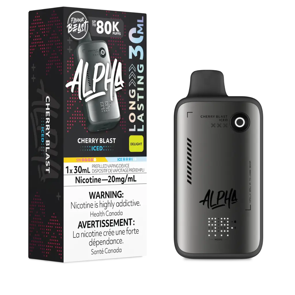 FLAVOUR BEAST ALPHA 80K (30ML) - Cherry Blast Iced