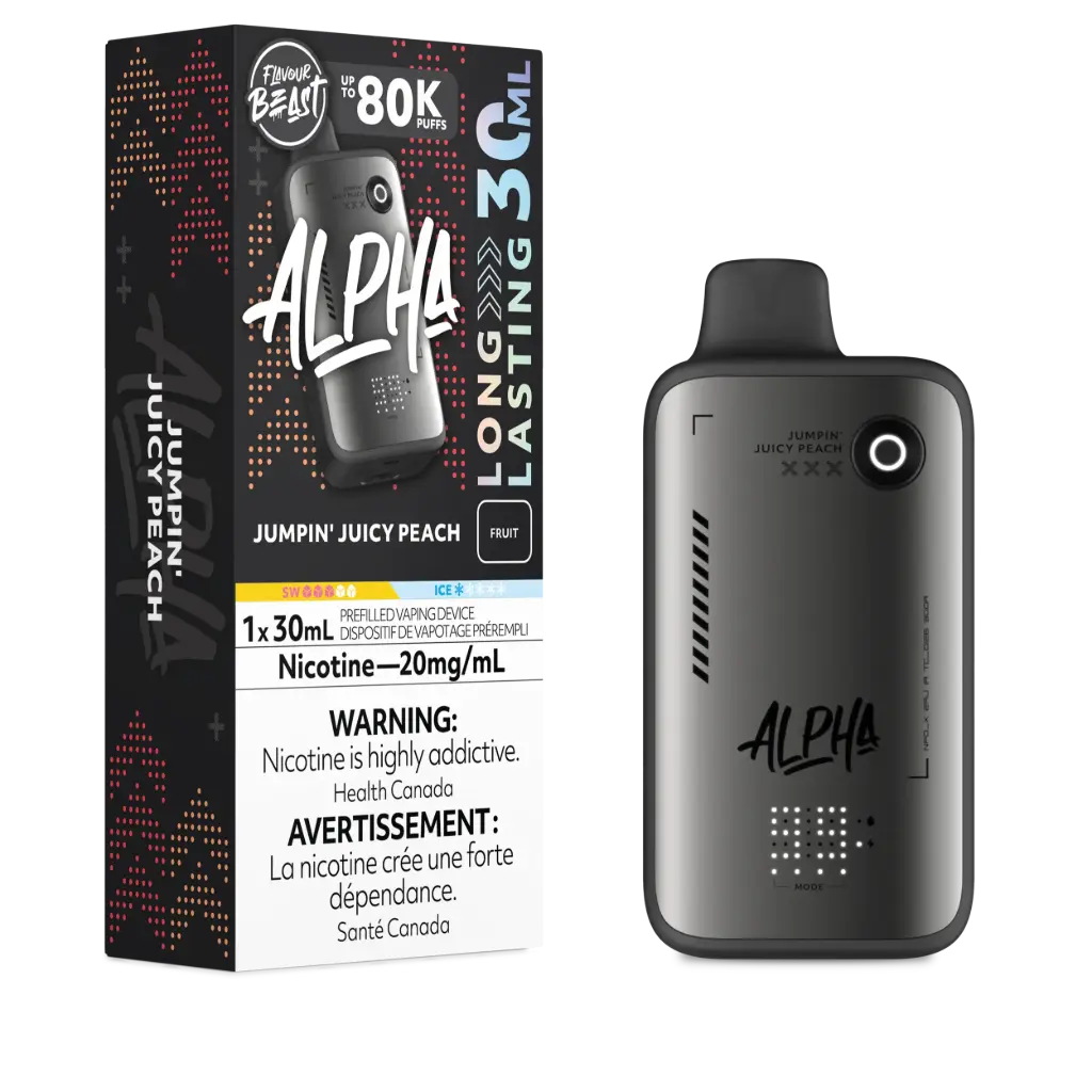 FLAVOUR BEAST ALPHA 80K (30ML) - Jumpin' Juicy Peach