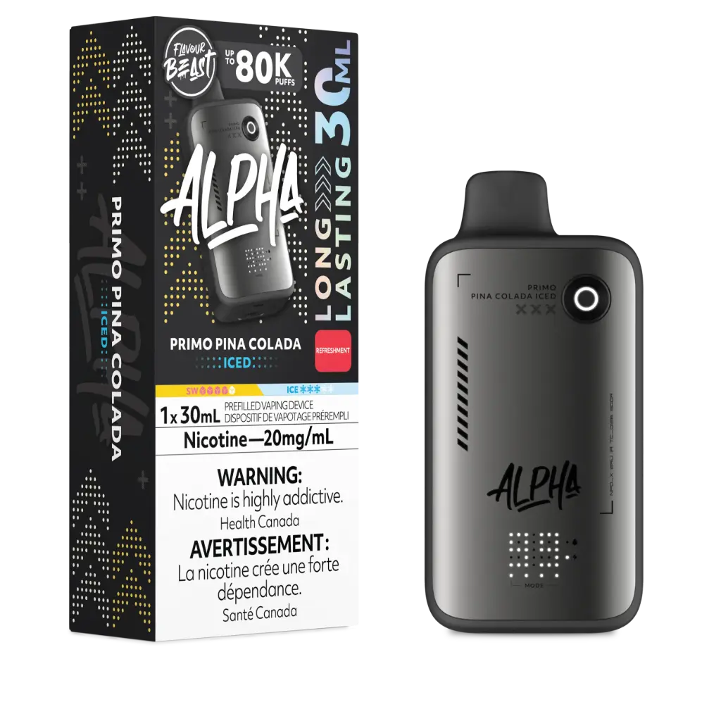 FLAVOUR BEAST ALPHA 80K (30ML) - Primo Pina Colada Iced