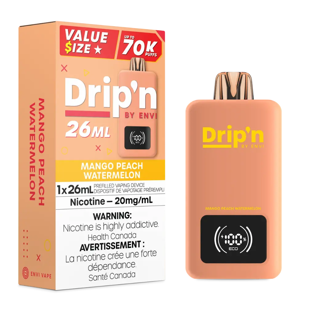 DRIP'N 70K (26ML) - Mango Peach Watermelon