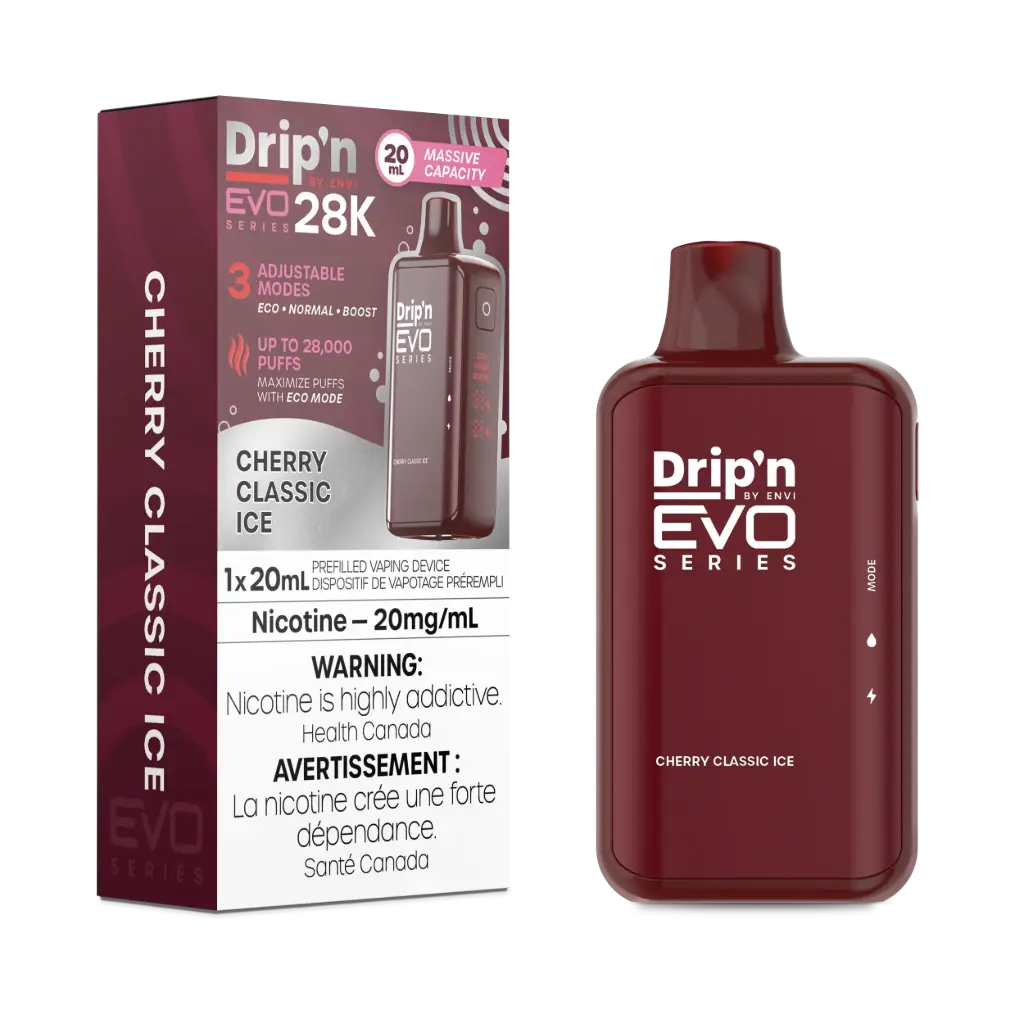 DRIP'N EVO 28K (20ML) - · Cherry Classic Ice