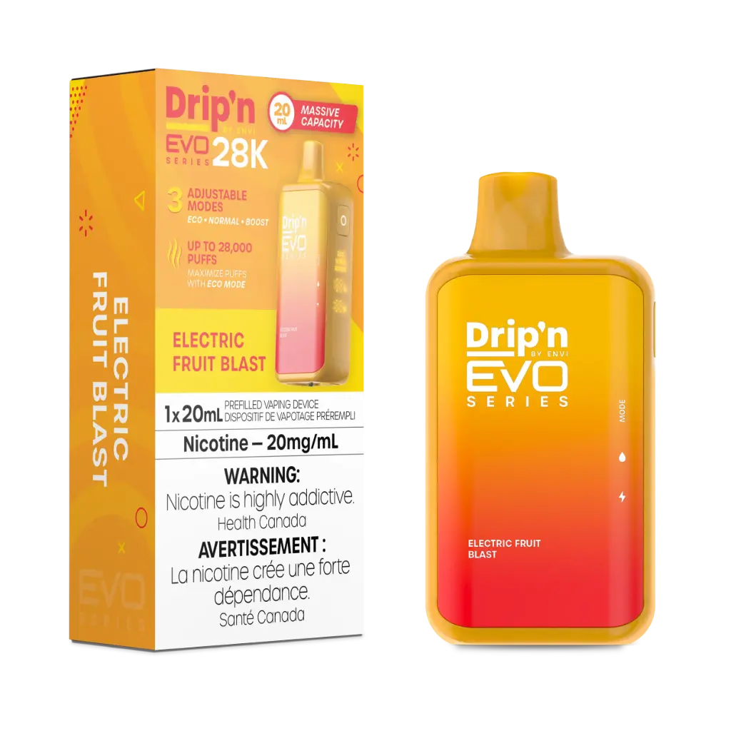 DRIP'N EVO 28K (20ML) - · Electric Fruit Blast