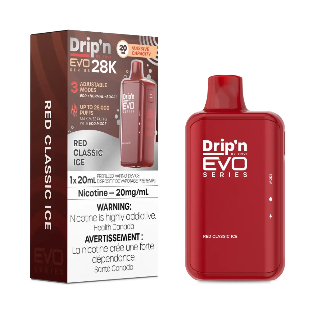 DRIP'N EVO 28K (20ML) - · Red Classic Ice