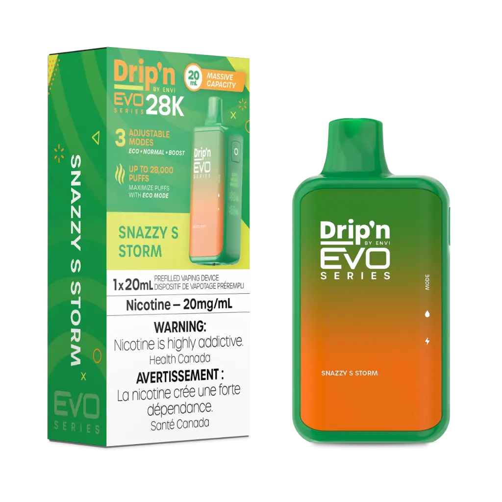 DRIP'N EVO 28K (20ML) - · Snazzy S Storm