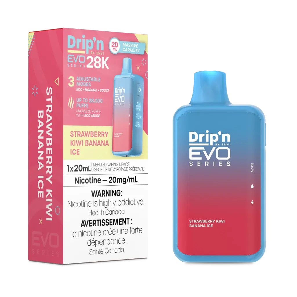DRIP'N EVO 28K (20ML) - Strawberry Kiwi Banana lce