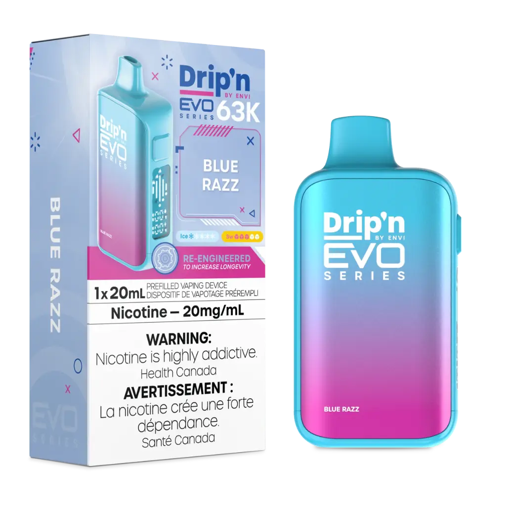 DRIP'N EVO 63K (20ML) - Blue Razz