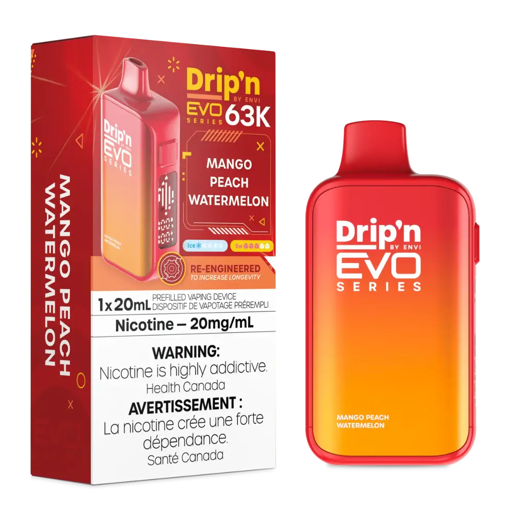 DRIP'N EVO 63K (20ML) - Mango Peach Watermelon