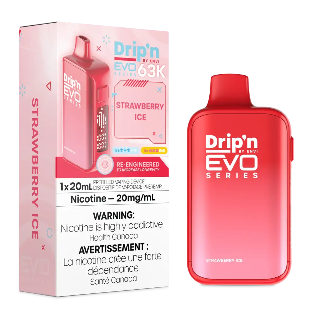 DRIP'N EVO 63K (20ML) - Strawberry Ice