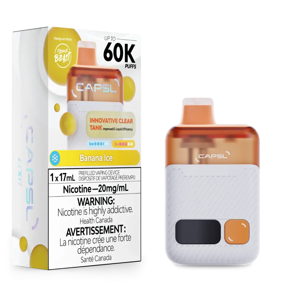 CAPSL 60K (17ML) - Banana Ice