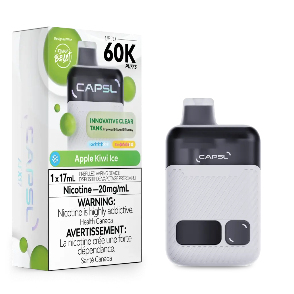 CAPSL 60K (17ML) - Apple Kiwi Ice