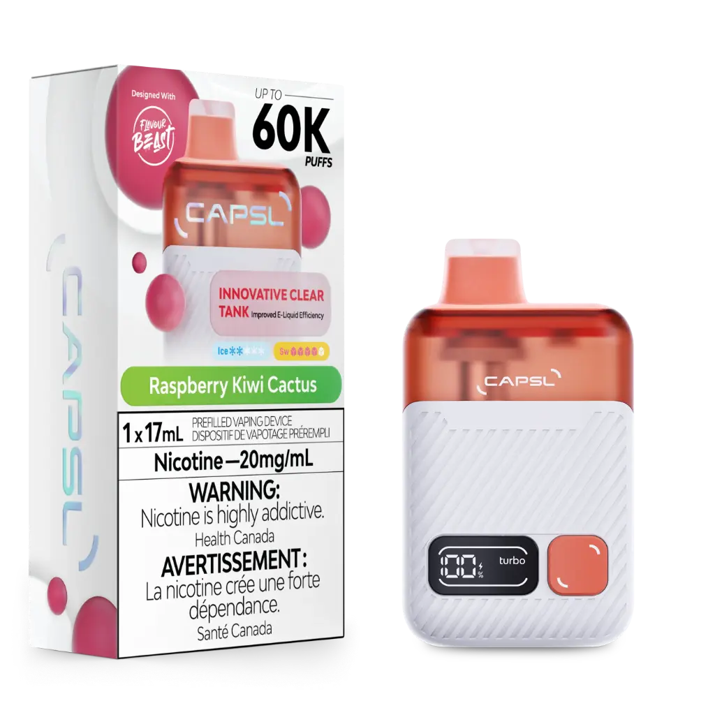 CAPSL 60K (17ML) - Raspberry Kiwi Cactus