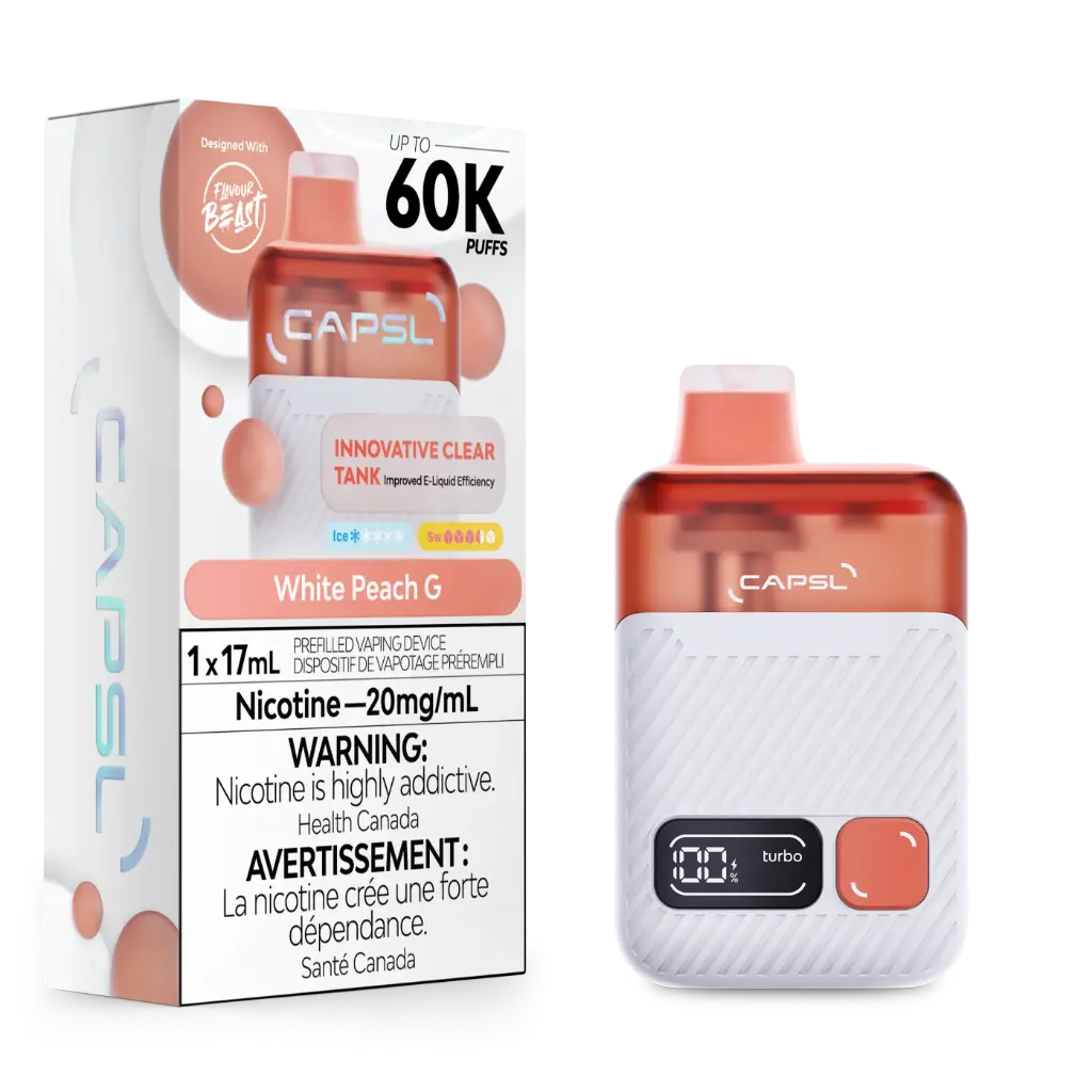CAPSL 60K (17ML) - White Peach G