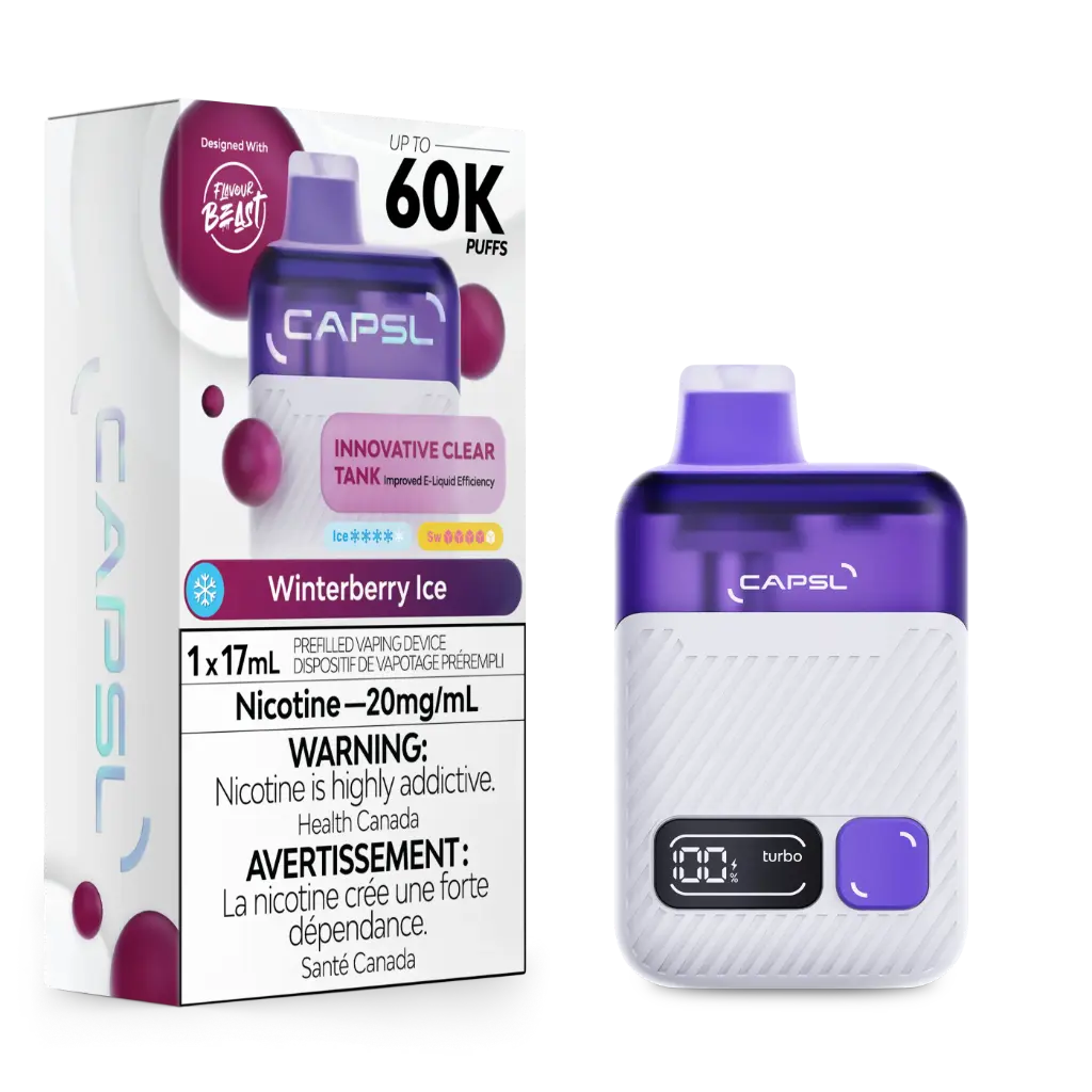 CAPSL 60K (17ML) - Winterberry Ice