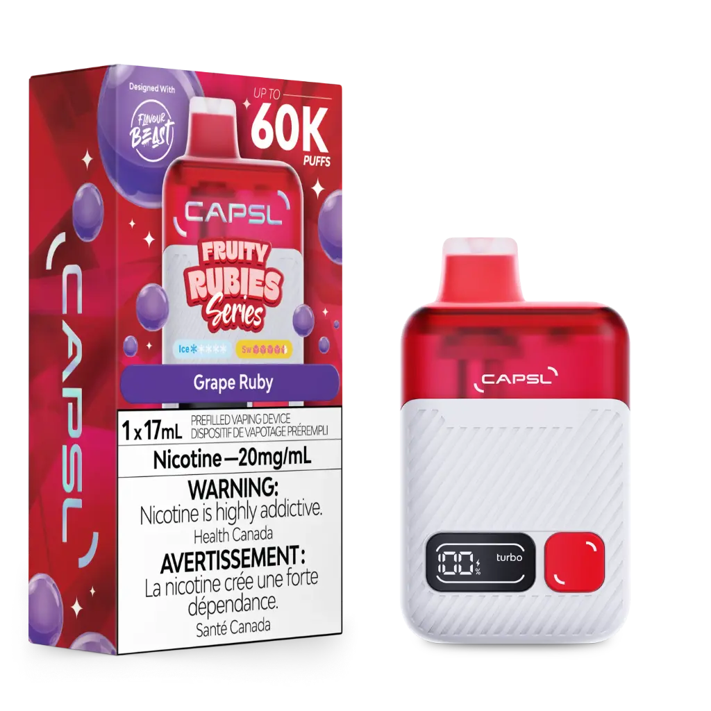 CAPSL 60K (17ML) - Grape Ruby