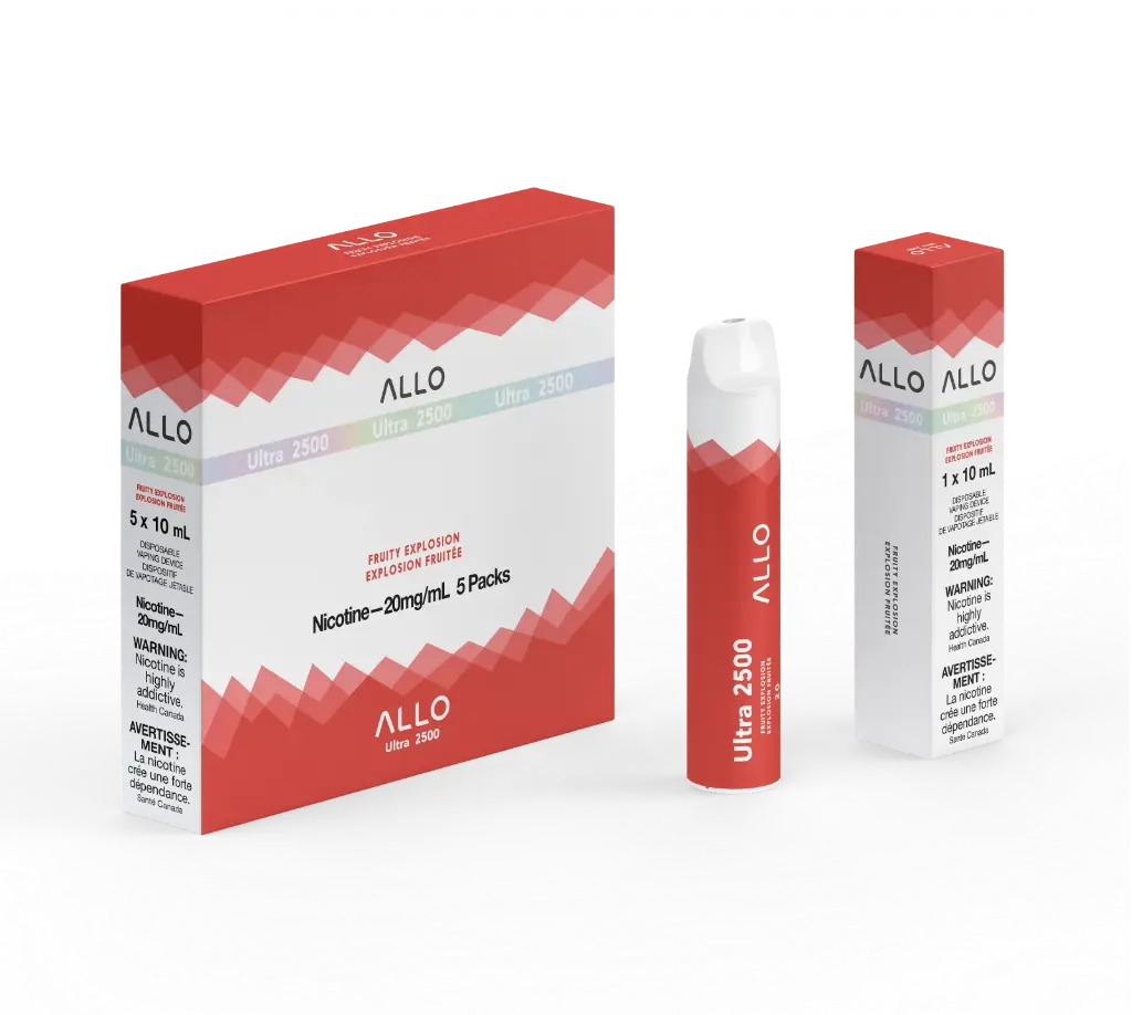 ALLO ULTRA 2500 (8ML) - Fruity Explosion