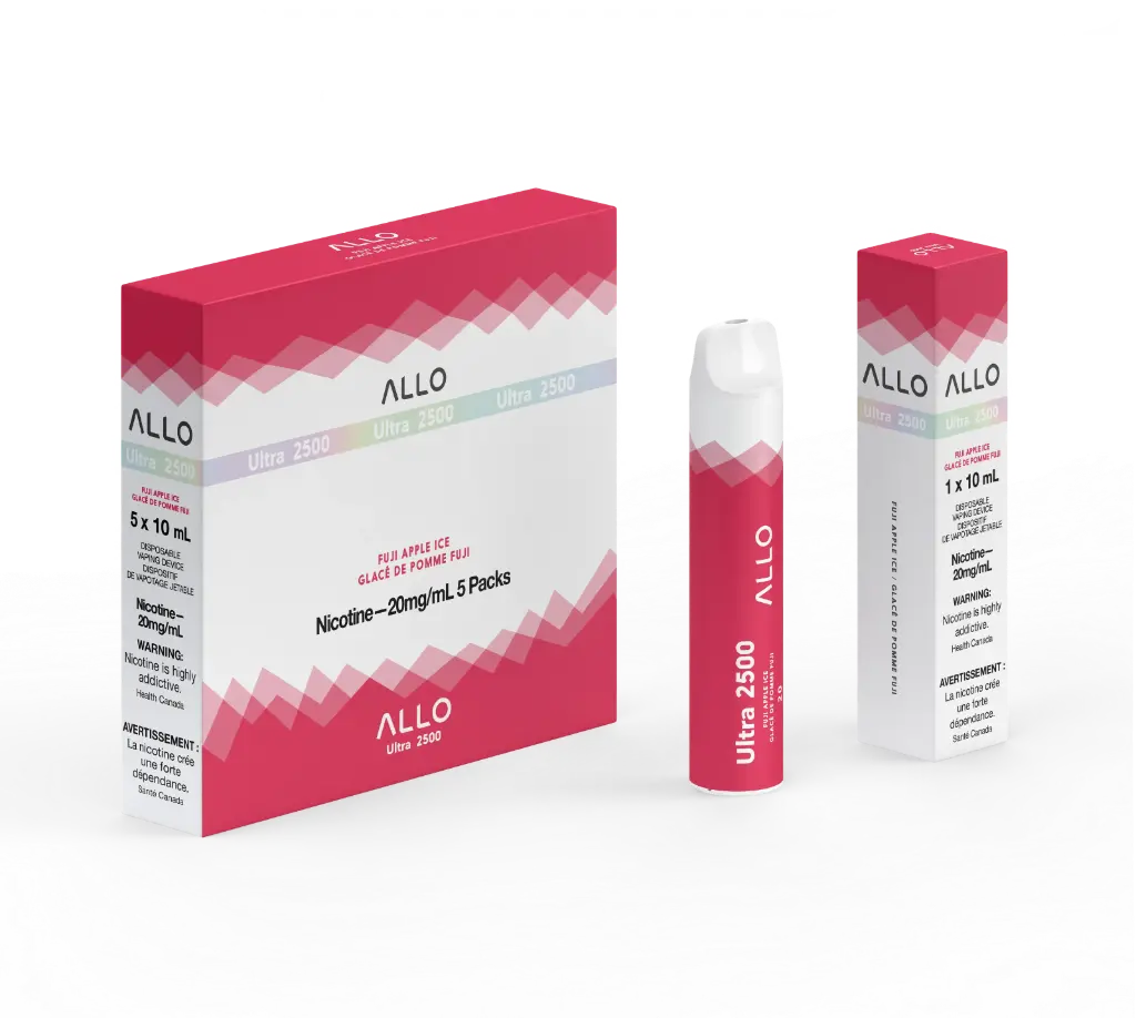 ALLO ULTRA 2500 (8ML) - Fuji Apple Ice