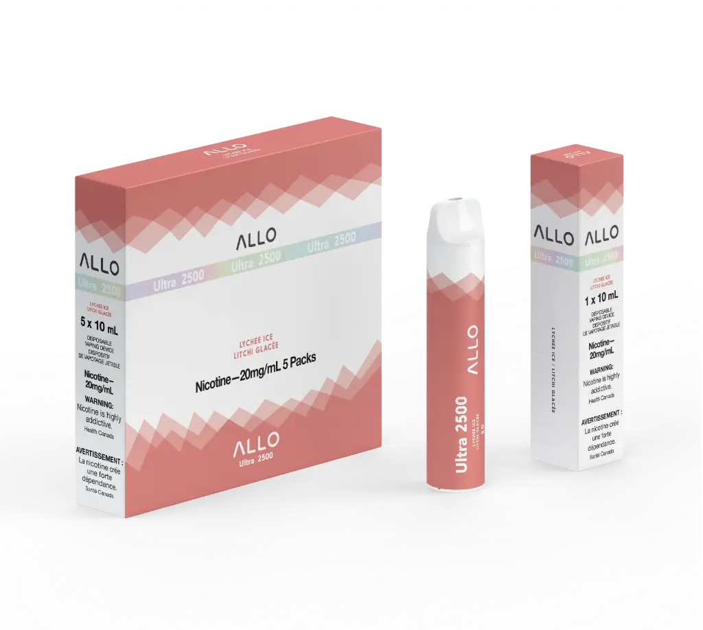 ALLO ULTRA 2500 (8ML) - Lychee Ice