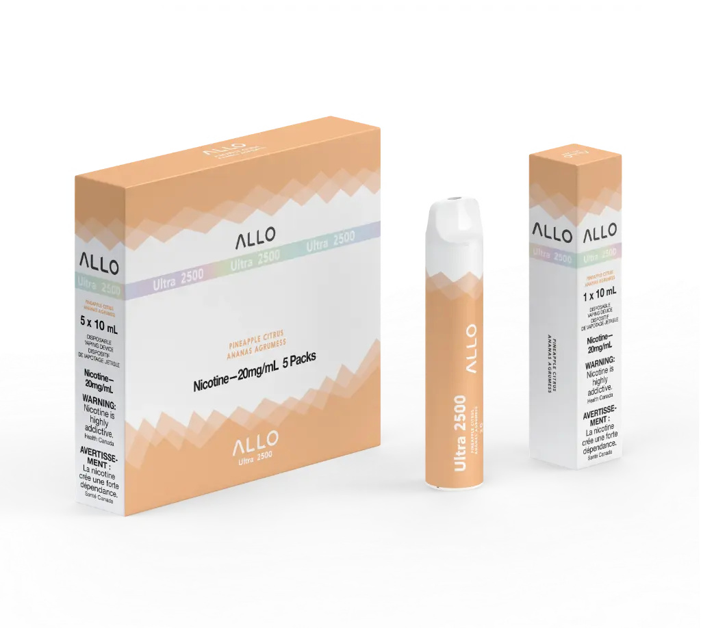ALLO ULTRA 2500 (8ML) - Pineapple Citrus