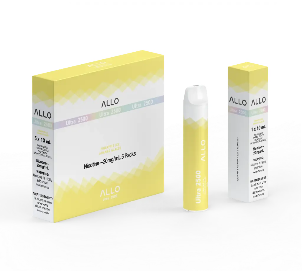 ALLO ULTRA 2500 (8ML) - Pineapple Ice