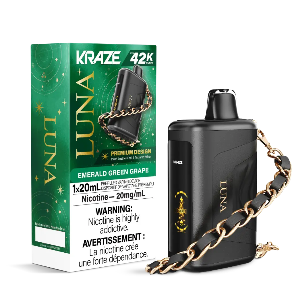 KRAZE LUNA 42K (20ML) - Emerald Green Grape
