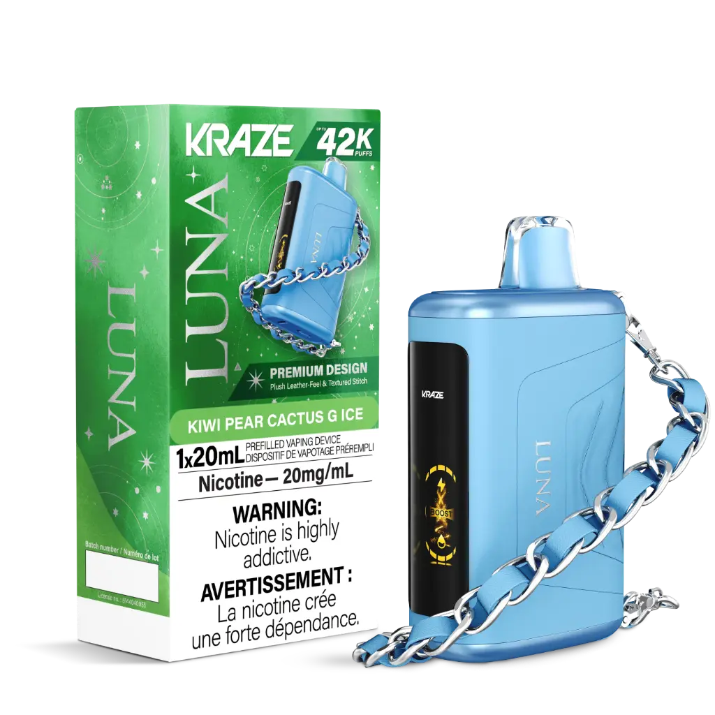 KRAZE LUNA 42K (20ML) - Kiwi Pear Cactus G Ice