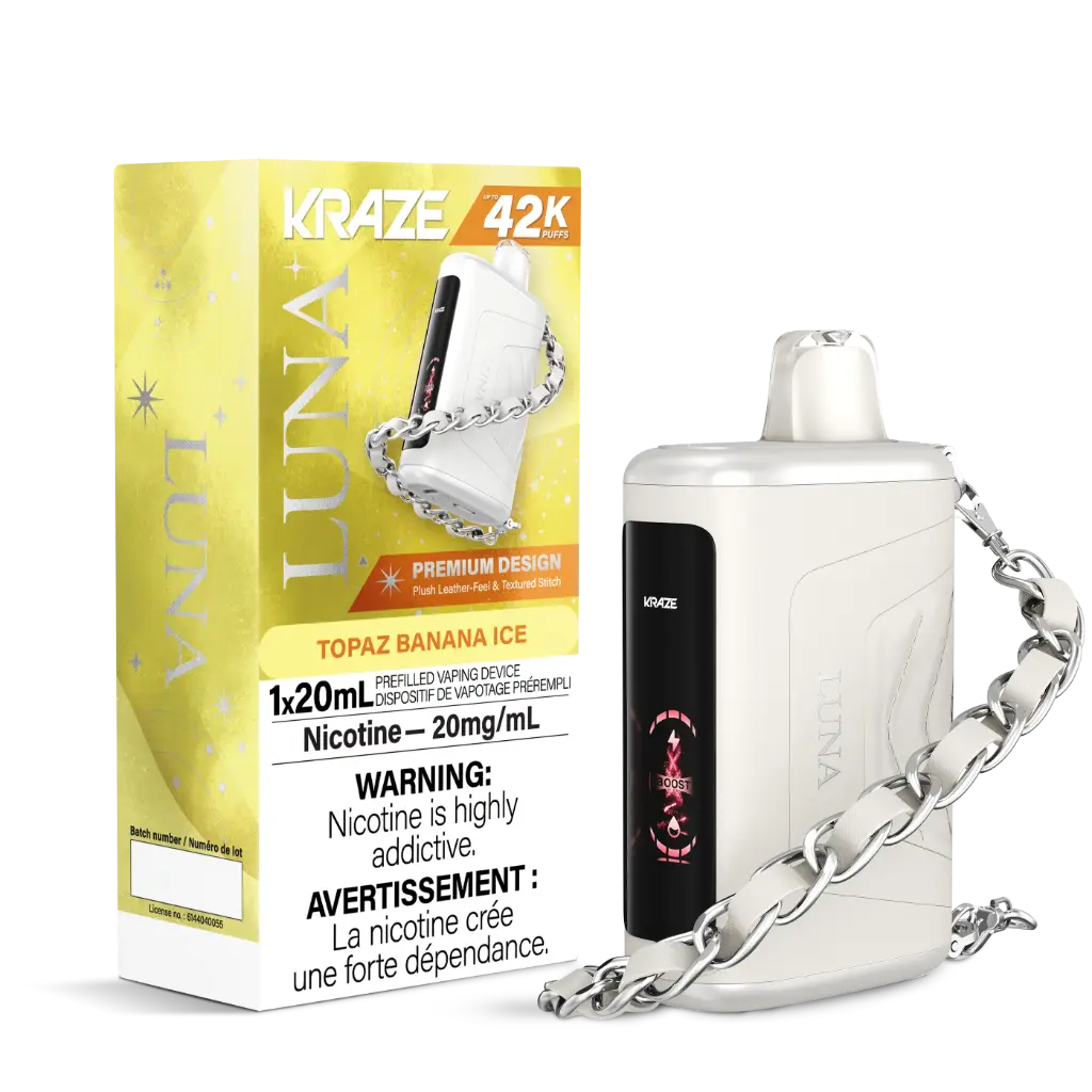 KRAZE LUNA 42K (20ML) - Topaz Banana Ice