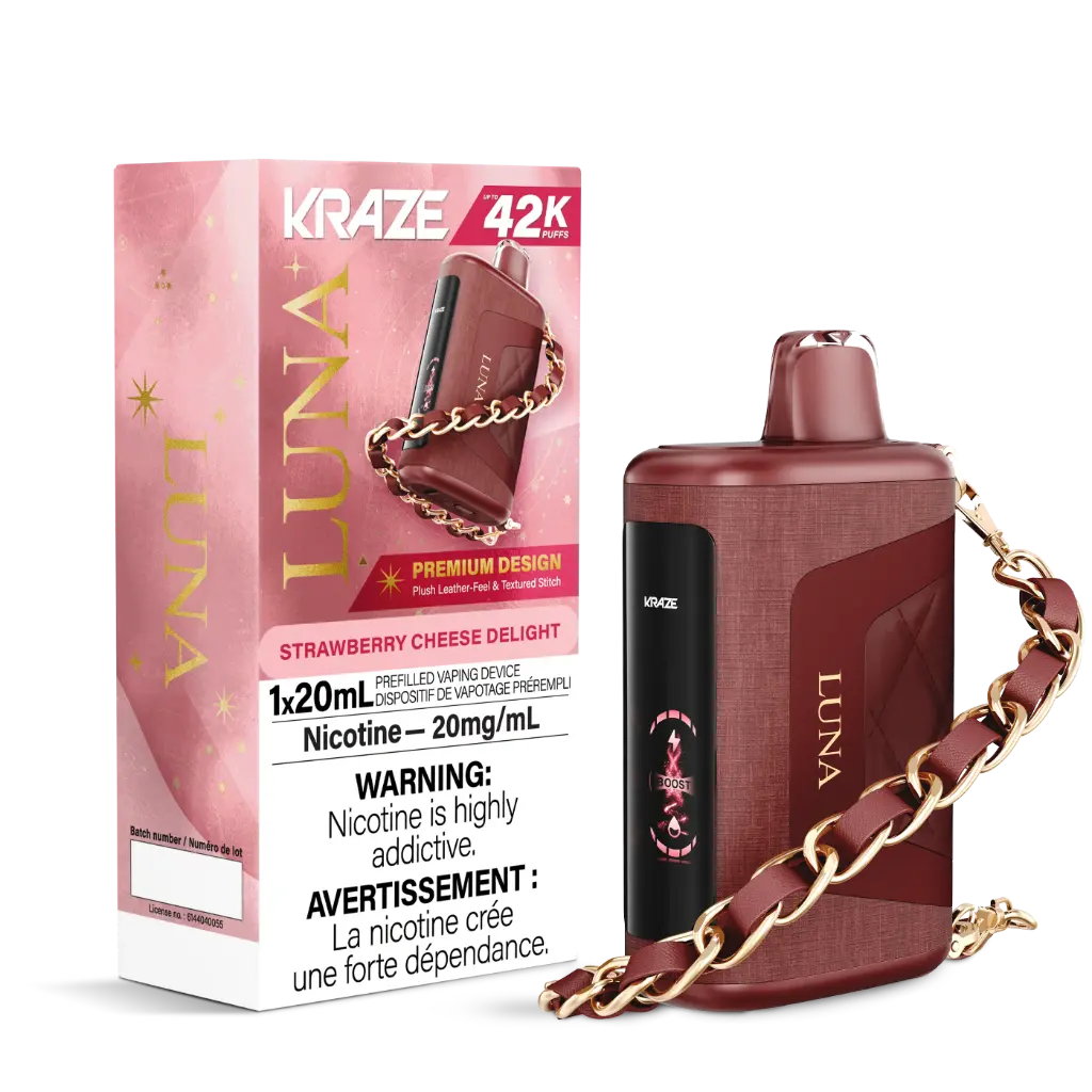 KRAZE LUNA 42K (20ML) - Strawberry Cheese Delight