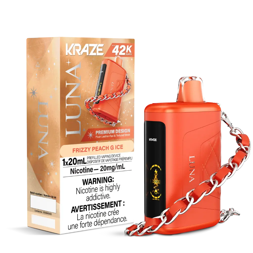 KRAZE LUNA 42K (20ML) - Frizzy Peach G Ice