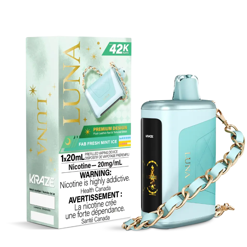 KRAZE LUNA 42K (20ML) - Fab Fresh Mint Ice