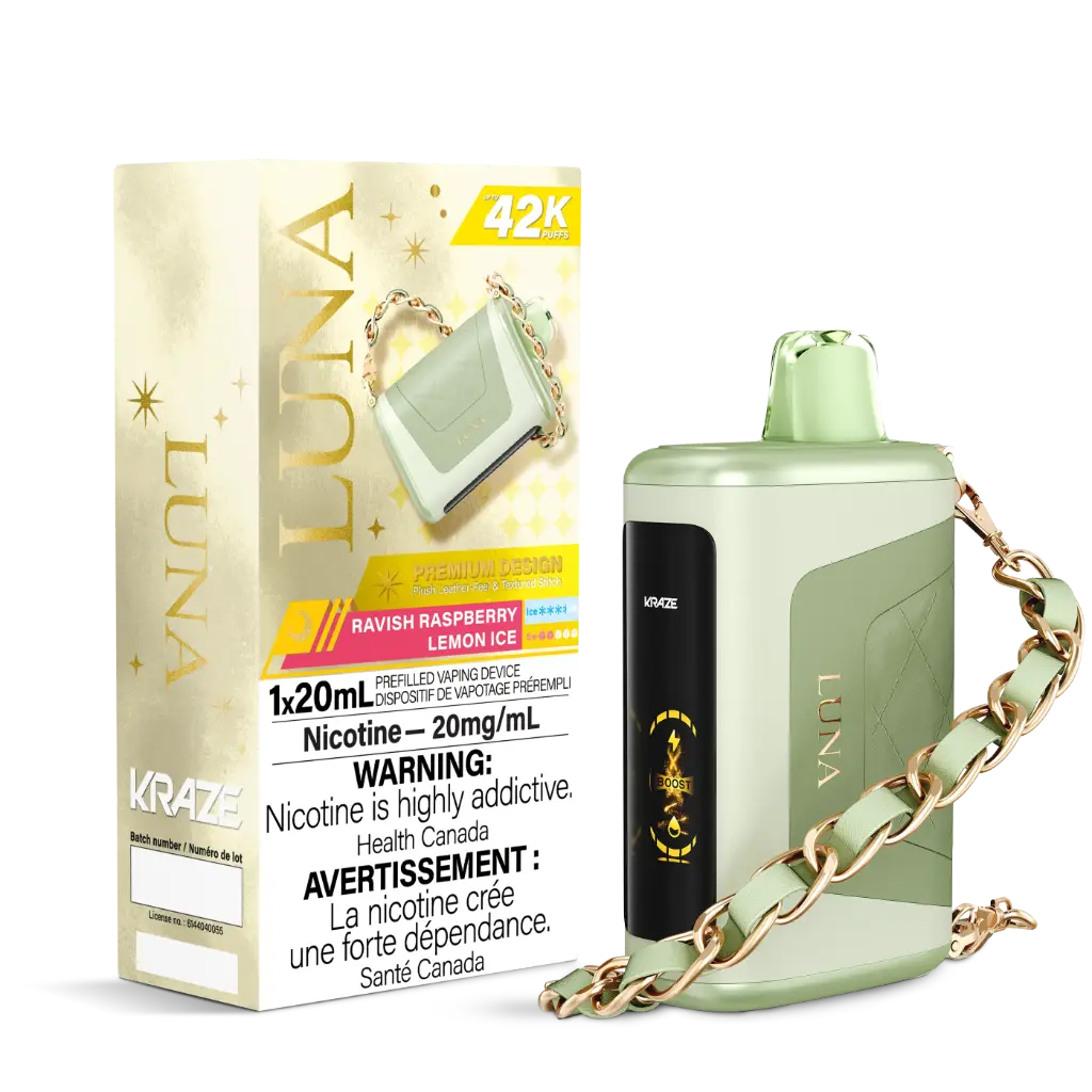 KRAZE LUNA 42K (20ML) - Ravish Raspberry Lemon Ice