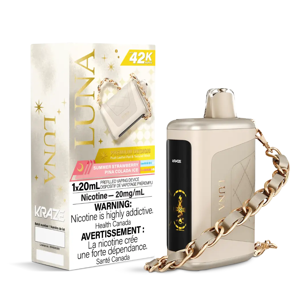 KRAZE LUNA 42K (20ML) - Summer Strawberry Pina Colada Ice