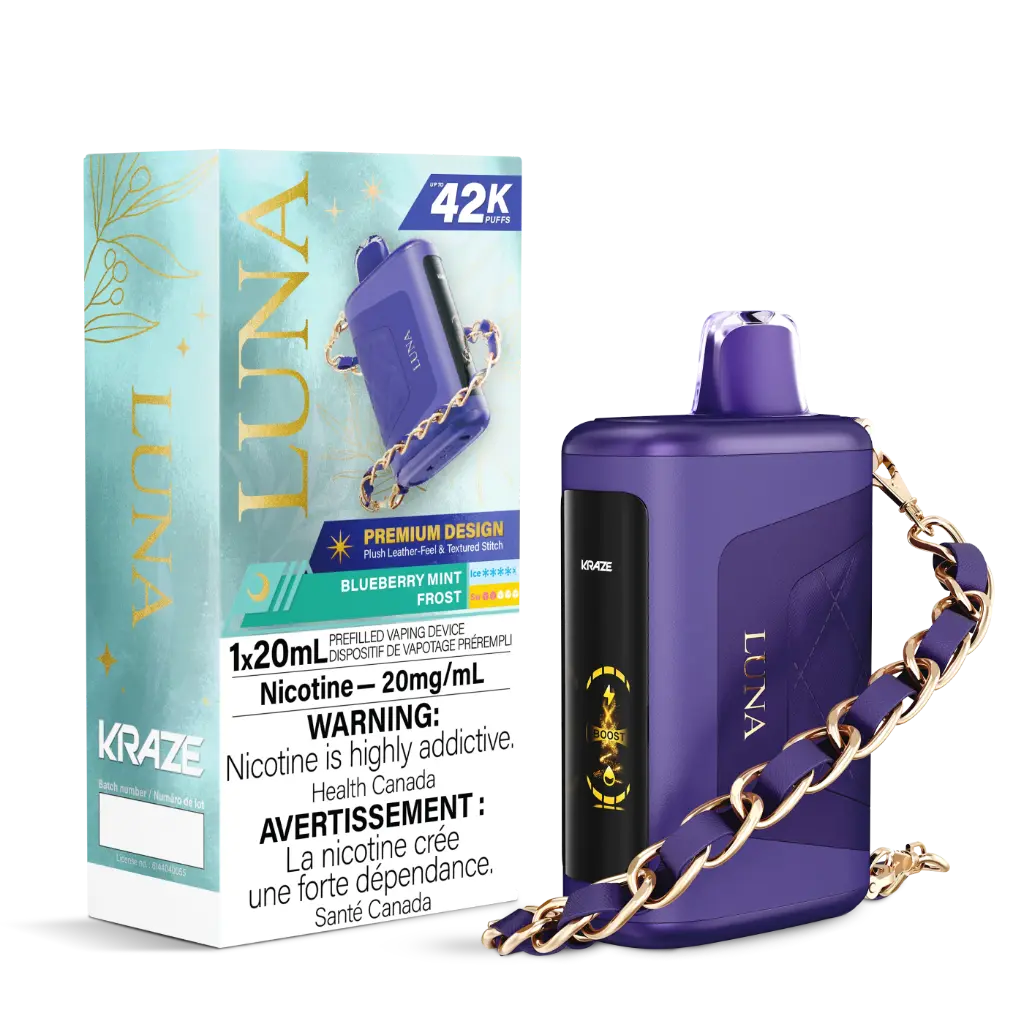 KRAZE LUNA 42K (20ML) - Blueberry Mint Frost