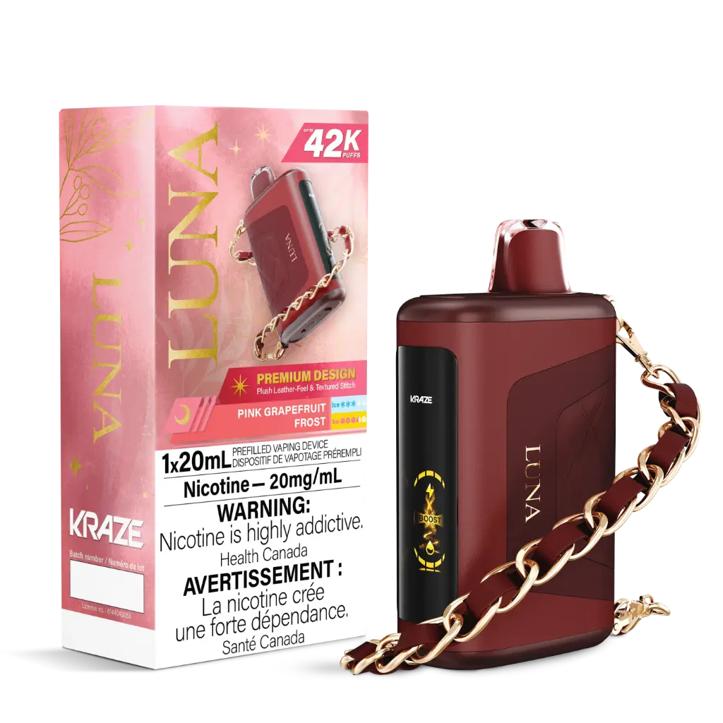 KRAZE LUNA 42K (20ML) - Pink Grapefruit Frost