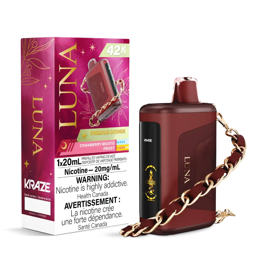KRAZE LUNA 42K (20ML) - Cranberry Mojito Frost