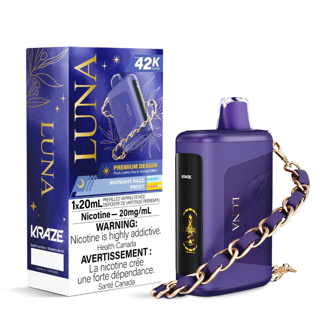 KRAZE LUNA 42K (20ML) - Midnight Razz Frost