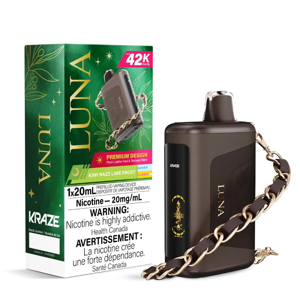 KRAZE LUNA 42K (20ML) - Kiwi Razz Lime Frost