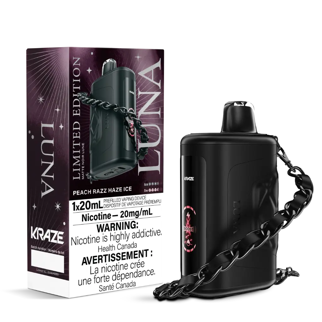 KRAZE LUNA 42K (20ML) - Peach Razz Haze Ice