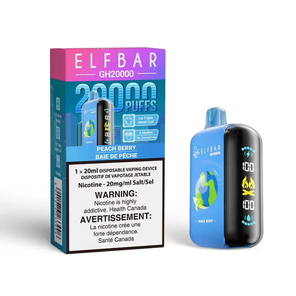 ELFBAR GH20K (20ML) - PEACH BERRY
