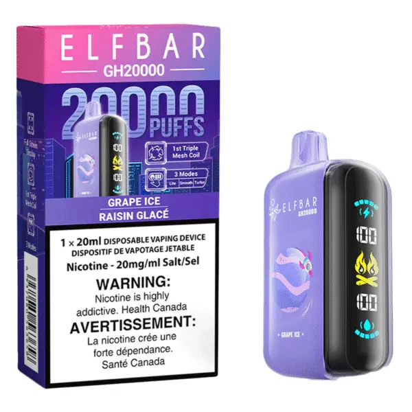 ELFBAR GH20K (20ML) - GRAPE ICE
