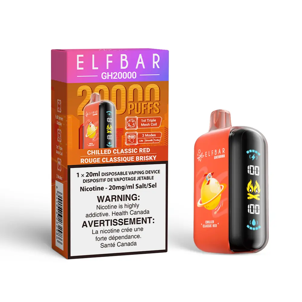 ELFBAR GH20K (20ML) - CHILLED CLASSIC RED